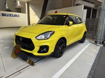 スイフトスポーツ　ご納車おめでとうございます